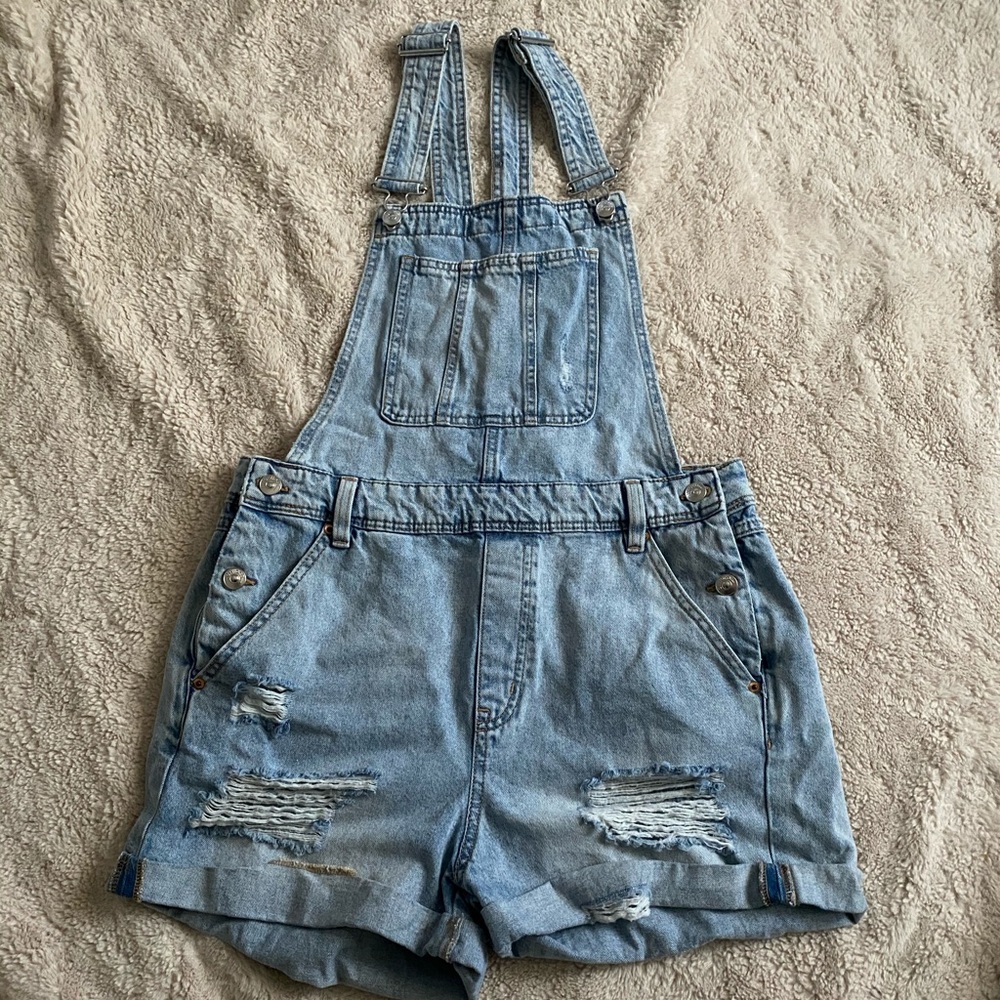 Overall Shorts